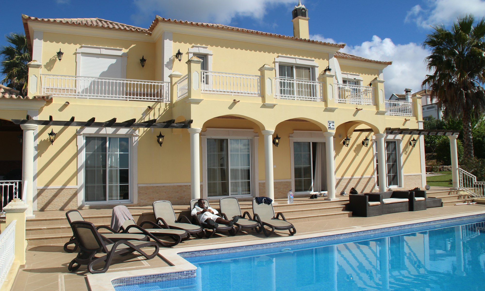 Andalusian-style villa with pool in Estepona